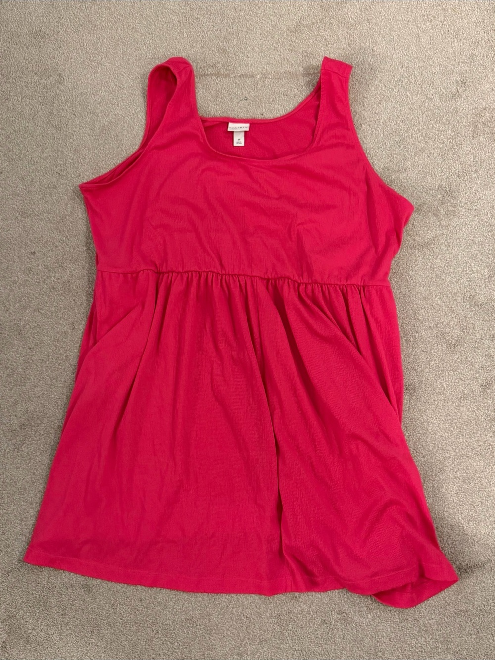 Ava & Viv Scoop Neck Tank Mini Dress